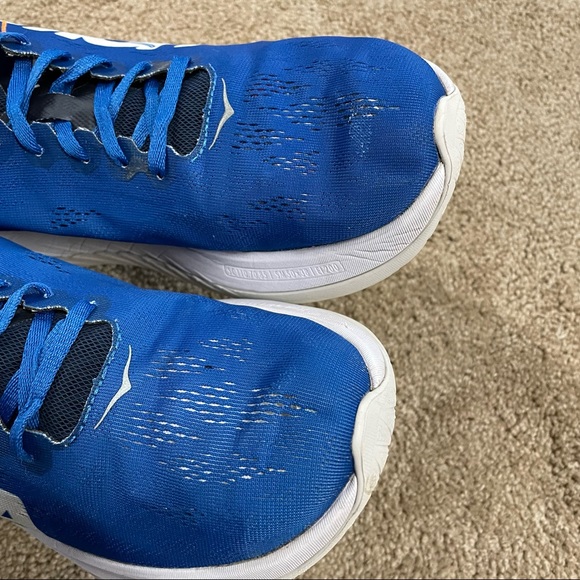 Hoka One One Carbon X Men’s Sneakers Size 10 Color: IMPERIAL BLUE / WHITE - Picture 11 of 15